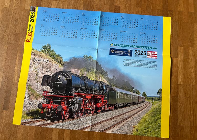 Modelleisenbahner - Jahreskalender - 2025