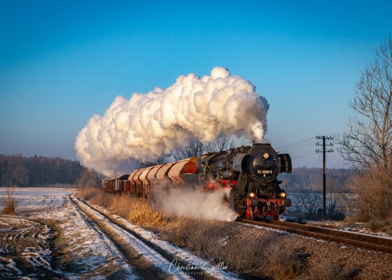 Fototour mit 52 8080 rund um Horka